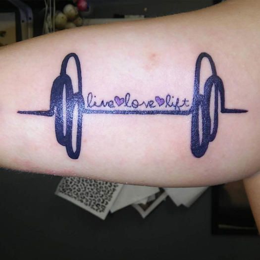 Tattoo healing and working out too soon.