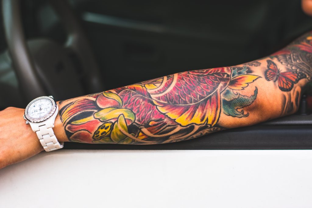  The truth about tattoos on aging skin.