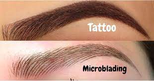 Cosmetic tattoos and micro-blading
